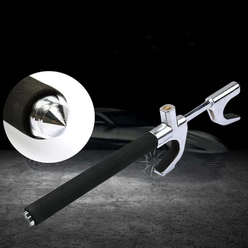 Blocco Universale Del Volante Dell'Automobile Blocco Di Autodifesa Di Sicurezza Morsetto Di Blocco Antifurto A Scomparsa Martello Di Sicurezza Resiste