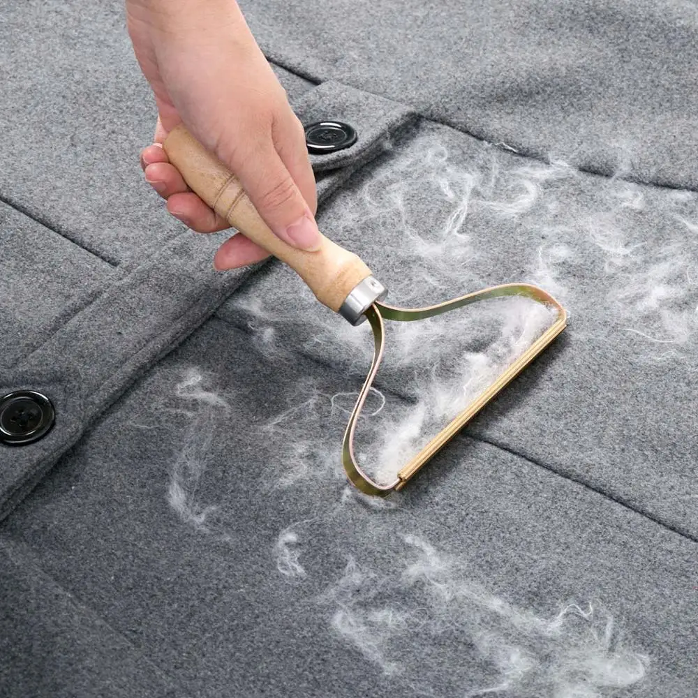 

Portable Lint Remover Pet Hair Remover Brush Manual Fuzz Coat Double Sided Hair Removal Ball Brush Tool For Sweater