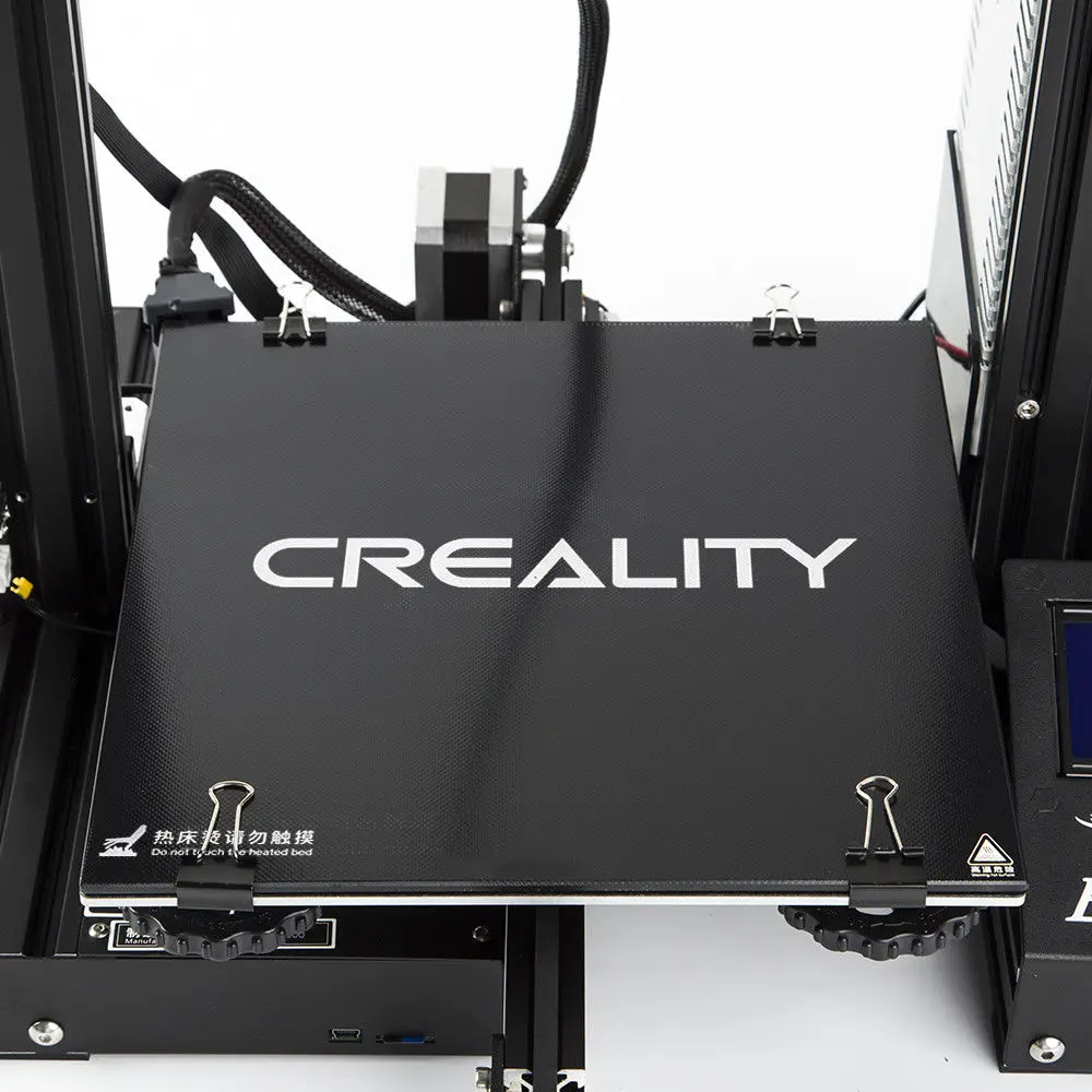 Platform Heated Bed Build Surface Glass Plate for Printer Ender 3/3S Excellent adhesion for strong adhesion in printing 3D