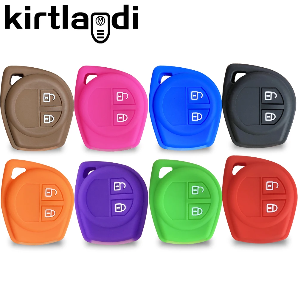 Silicone Key Case Holder Keychain For Suzuki Sx4 Swift Grand Vitara
