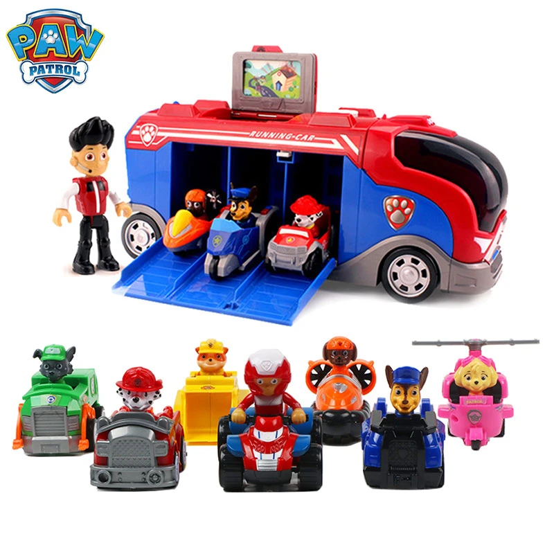 Paw Patrol Set Toys vlr.eng.br