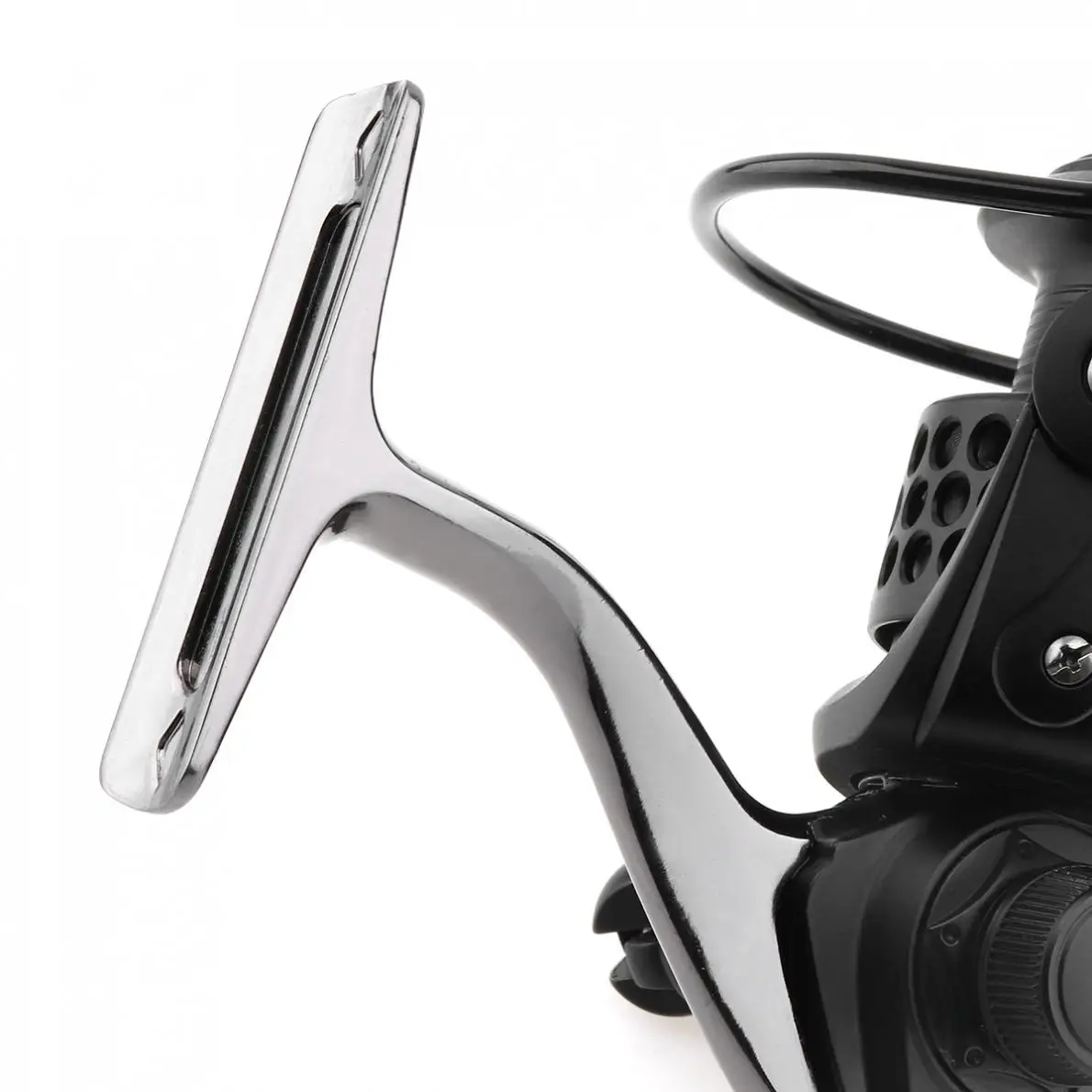 2000 Series 13+1BB 5.2:1 Metal Spinning Fishing Reel Hollow Out Spool Giving Spare Nylon Line Cup Spinning Fishing Reels