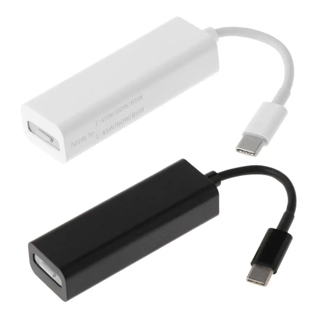 USB 3,1 Тип C штекер для Mag. safe 2 5Pin Женский кабель конвертер адаптер для Macbook 45 Вт 60 Вт черный белый кабель конвертер адаптер