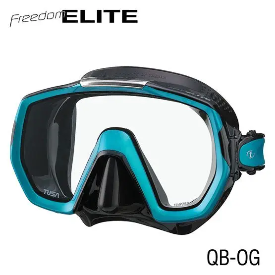 Маска для дайвинга Tusa Freedom Elite M1003 - Цвет: QBOG
