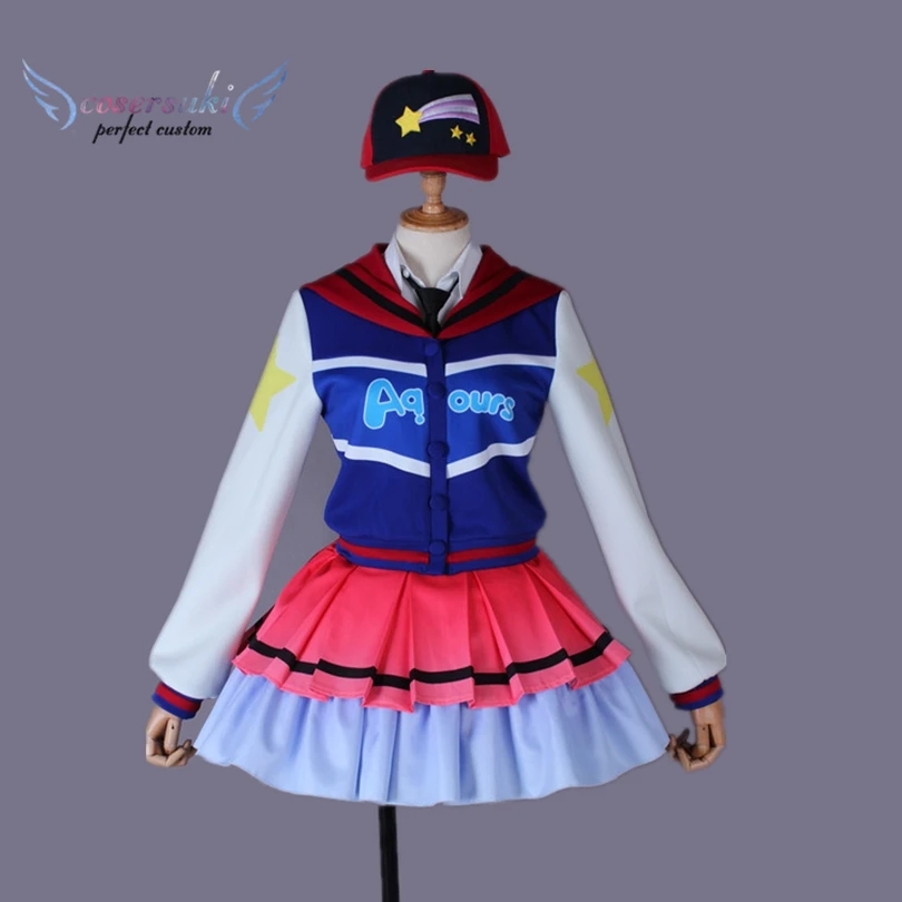 Lovelive Солнечный свет Aqours следующий сверкающий над радугой Kurosawa диа косплей карнавал костюм на Хэллоуин и Рождество Костюм