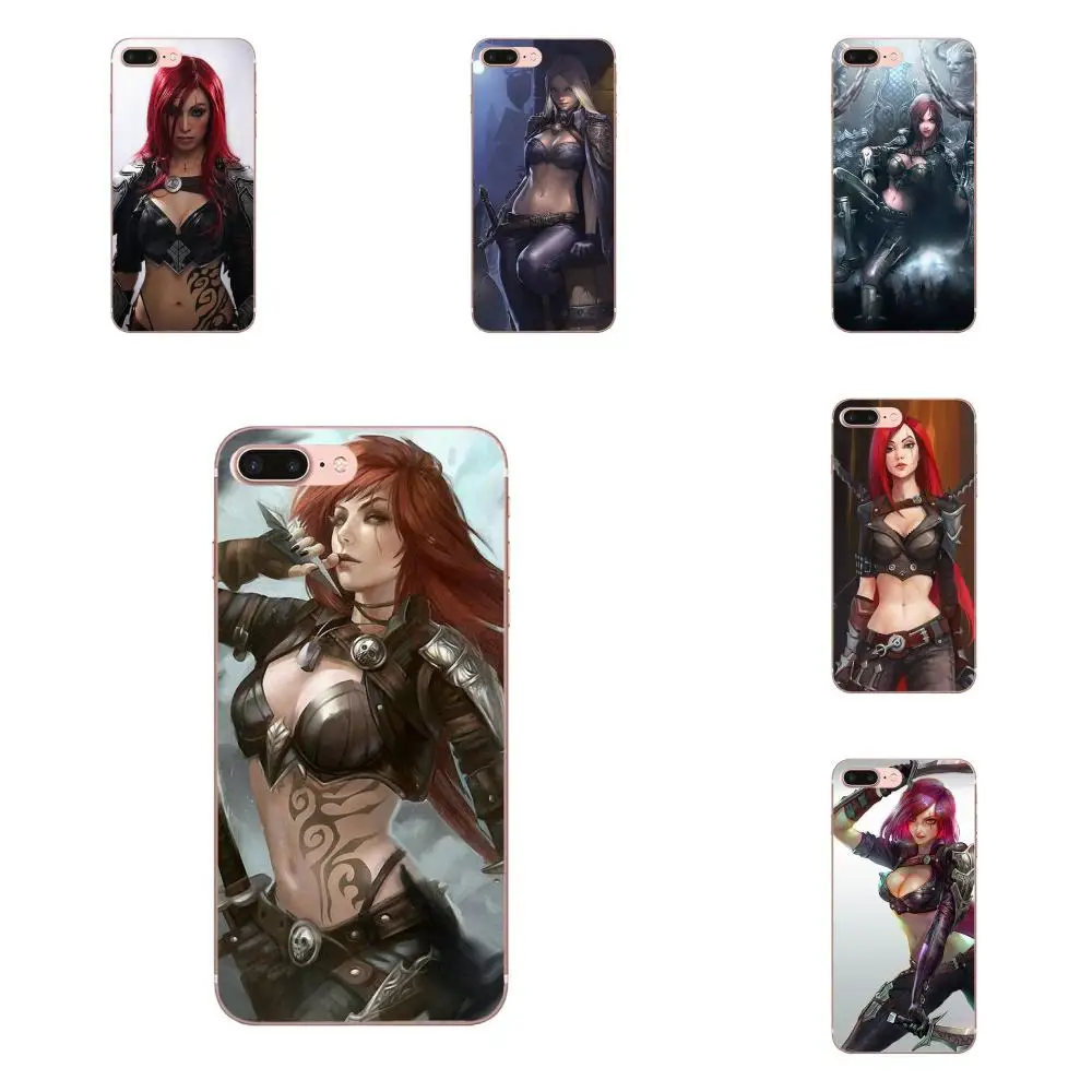 Катарина сексуальная девушка Lol печати чехол для телефона huawei Nova 2 V20 Y3II Y5 Y5II Y6 Y6II Y7