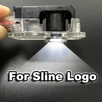 

2-40 pcs For Sline Logo Door Light For Audi A3 A4 B5 B6 B7 B8 A5 C5 A6 C6 C7 A7 A8 Q3 Q5 Q7 Car Styling LED 12V Laser Projector