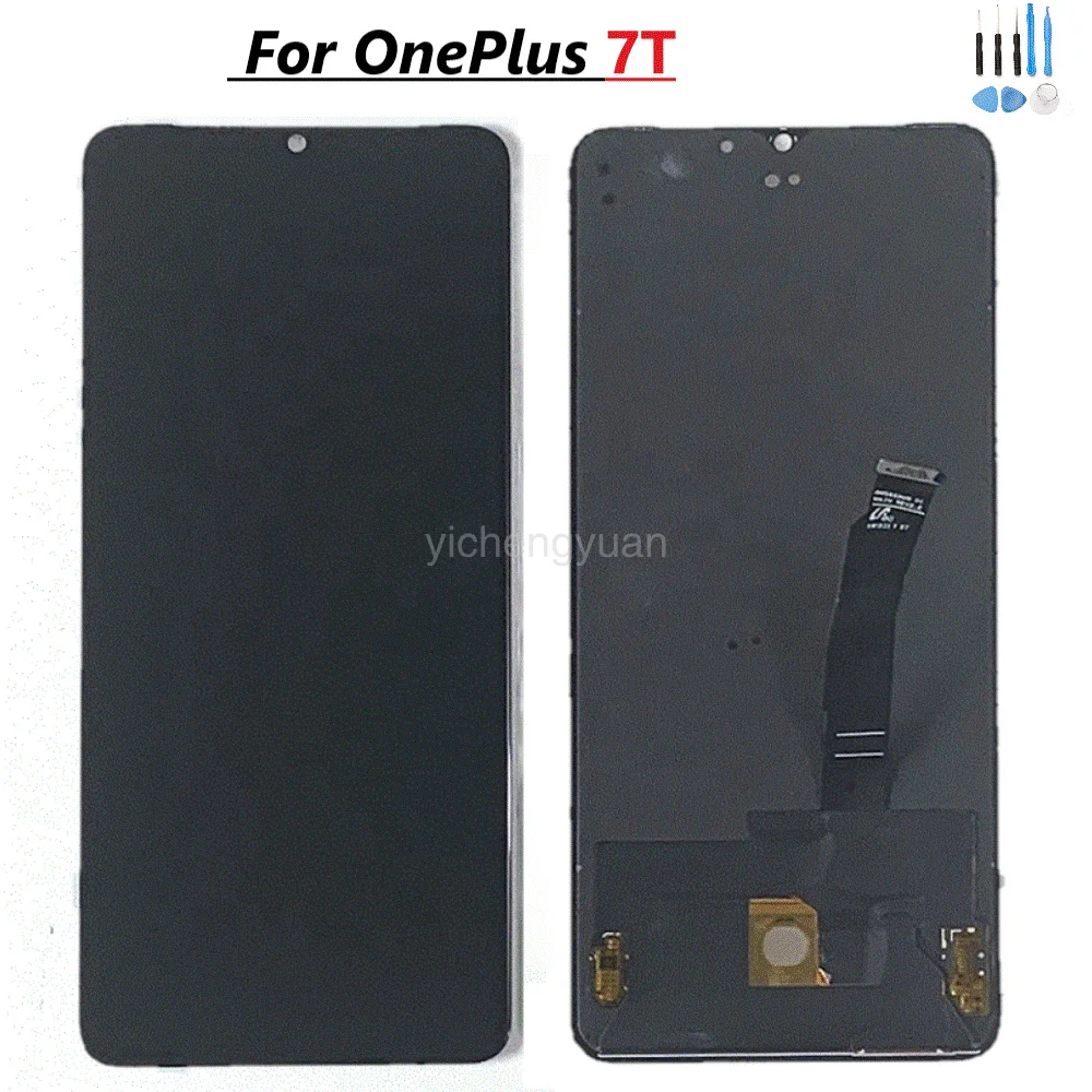 Оригинальный ЖК-дисплей для OnePlus 7T сенсорный экран дигитайзер панель стекло