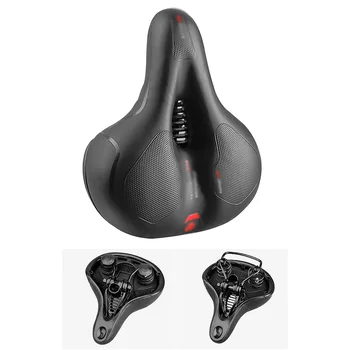 

Saddle Bicycle Saddle Seat Sporty Shockproof Extra Bum MTB Road Bicycle