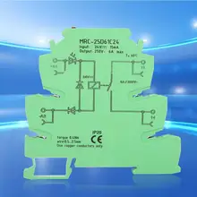relay module MRC-25D61C24 PLC Electromagnetic Contact Interface Relay Module 6A NO relay board waveblaster module midi interface board sound card wavetable