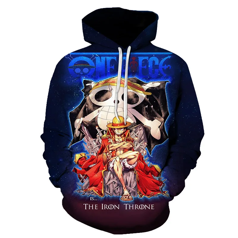 One piece Cloudstyle 3D толстовки Аниме толстовки one piece Luffy 3d принт мужская одежда пуловеры Топы уличная одежда адмирал - Цвет: LMWY-1371