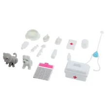 Высококачественный медицинский набор игрушки мини для детей пластик 21*11 см Продвижение познания