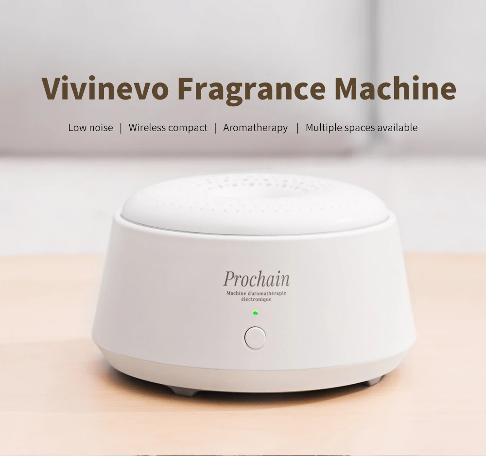 Xiaomi Vivinevo oil diffuser домашняя электронная ароматизирующая машина с низким уровнем шума Беспроводная компактная ароматическая целебная многокосмическая
