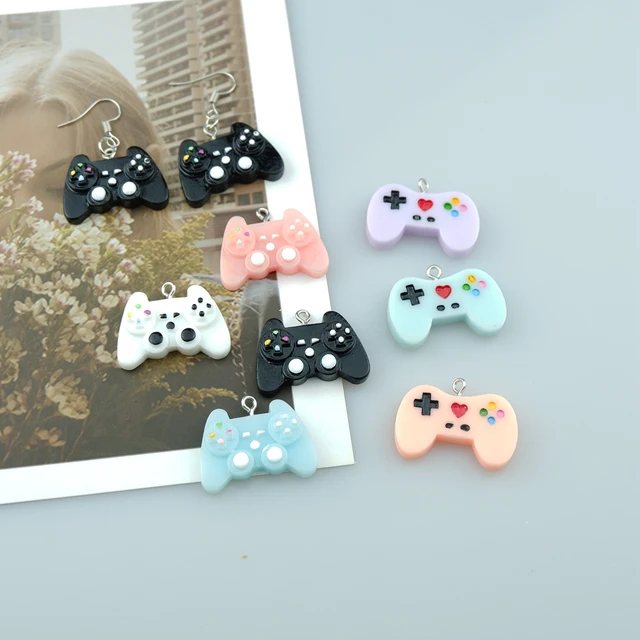 Camera Video game controller charms pendants for jewelry making bracelets  necklace earrings making resin flat back cabochon