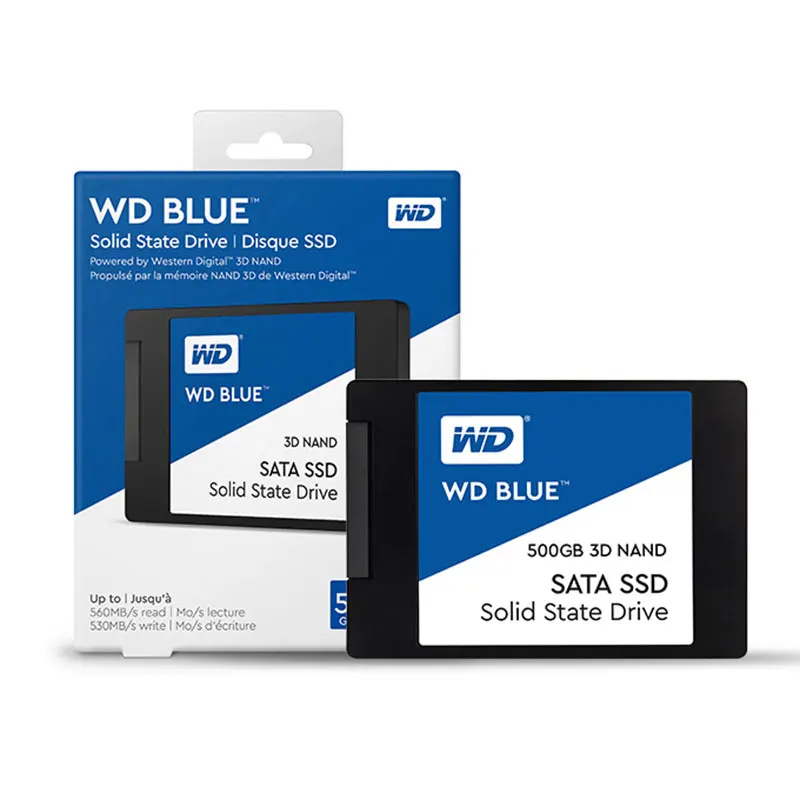 WD синий 3D NAND SSD 250 ГБ 500 1 ТБ 2 ТБ внутренний SATA3 2," твердотельный накопитель на жестком диске WESTERN DIGITAL для ноутбука не