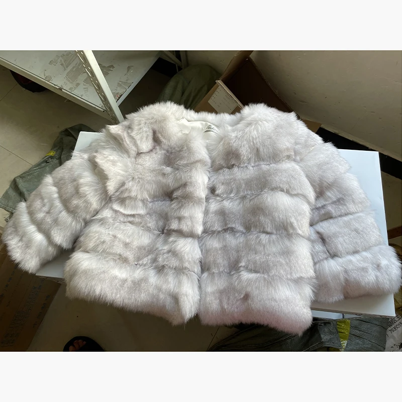 Rimocy Plus Size 4XL Faux Fur Coat Women 2021 Winter High Quality Thicken Warm Jackets Woman Long Sleeve Cropped Fur Coats Lady maxi puffer coat