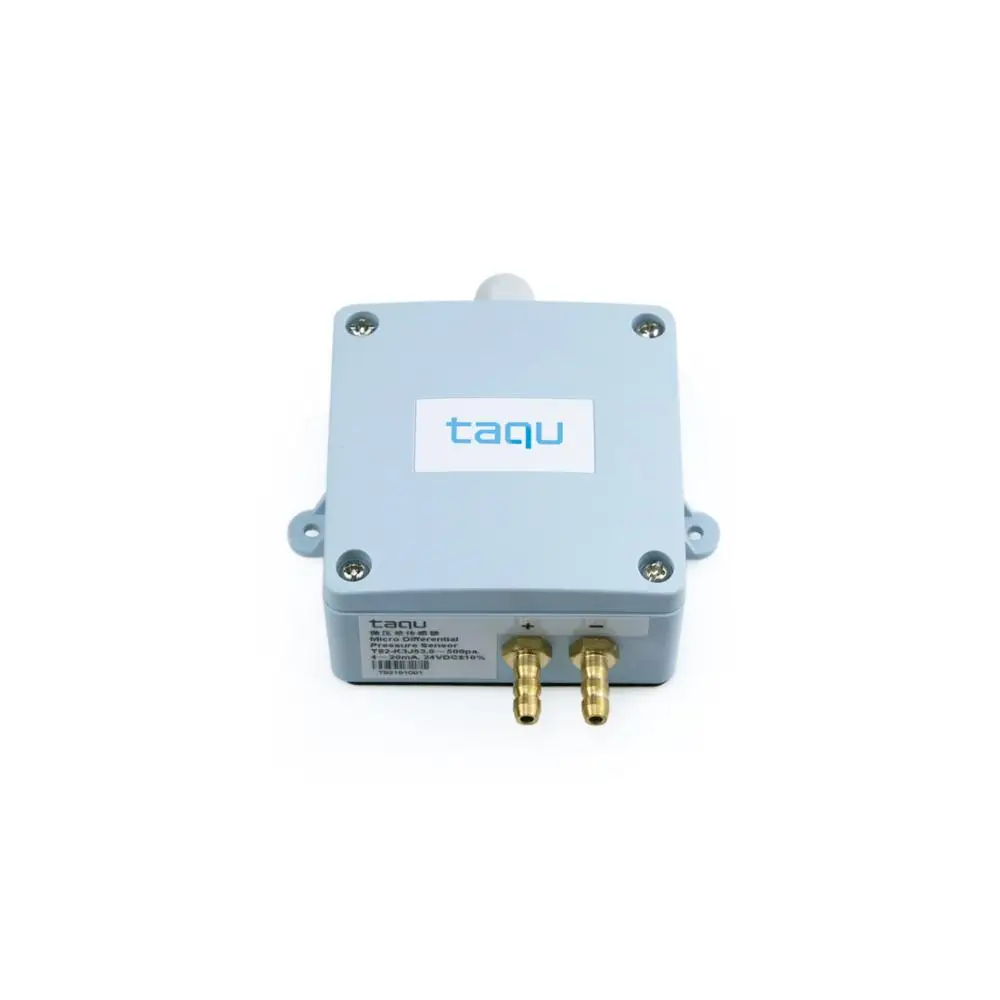 

TAQU T82 Air Differential Pressure Sensor Transmitter 4-20mA Output 3 Wire Range 0-100pa Accuracy 5% FS