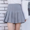 Women High Waist Pleated Skirt y2k Summer Casual Kawaii A-line Plaid black tennis Japanese School Uniform Mini Skirts for Girls 4