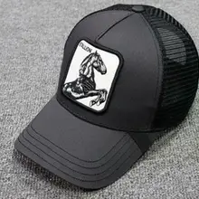 Новинка, летняя Кепка водителя грузовика, сетчатая бейсболка, хип-хоп кепка для мужчин, бейсболка с вышивкой, жеребец