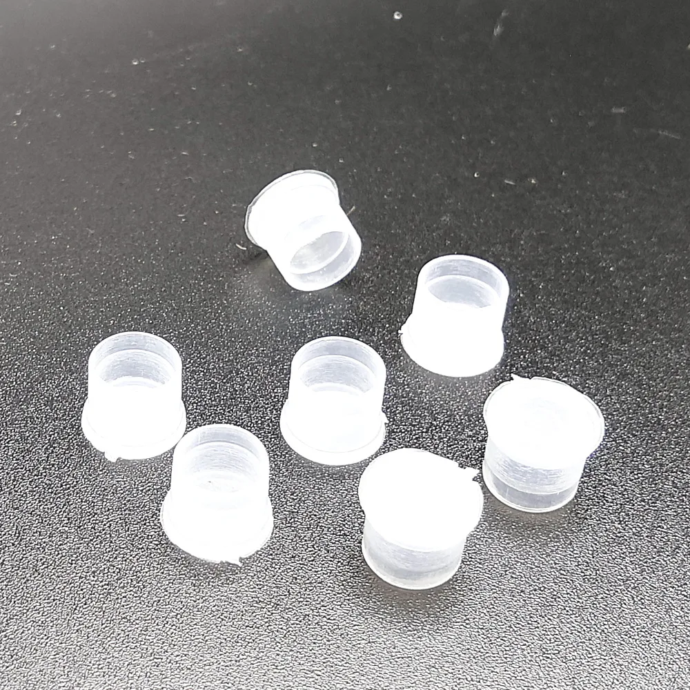 SMA Schutzhülle Für SMA Stecker Transparent Farbe Kunststoff SMA Ende Abdeckung 100 stücke – Detail 3