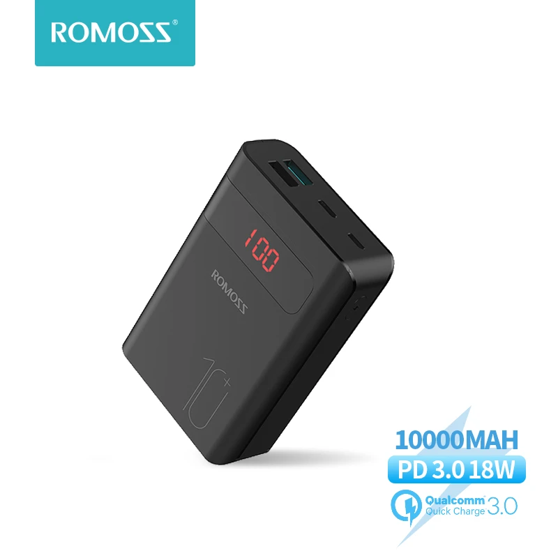 Batería externa ROOMOSS de 10000mAh