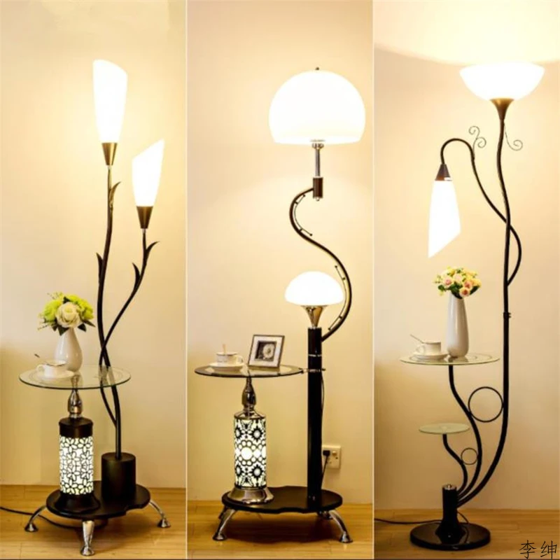 

Nordic Desktop Floor Lamp Modern Bedroom Floor Light Living Room Standing Lamp Study LED Stand Light Industrial Decor Luminaire