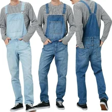 

Mens Jeans Denim Dungarees Overalls Bib And Brace Overalls Jumpsuit Romper Pants