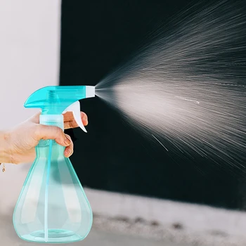 

Hand Pressure Gardening Watering Can 2x Mist Spraying Bottles Empty Plastic Sprayer for Cleaning Gardening Watering