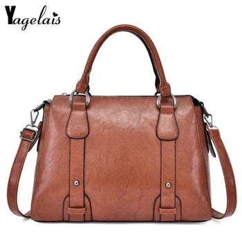 

Brand Fashion Female Shoulder Bag PU Leather Female Handbag Retro Messenger Bag Motorcycle Messenger Bag Handbag