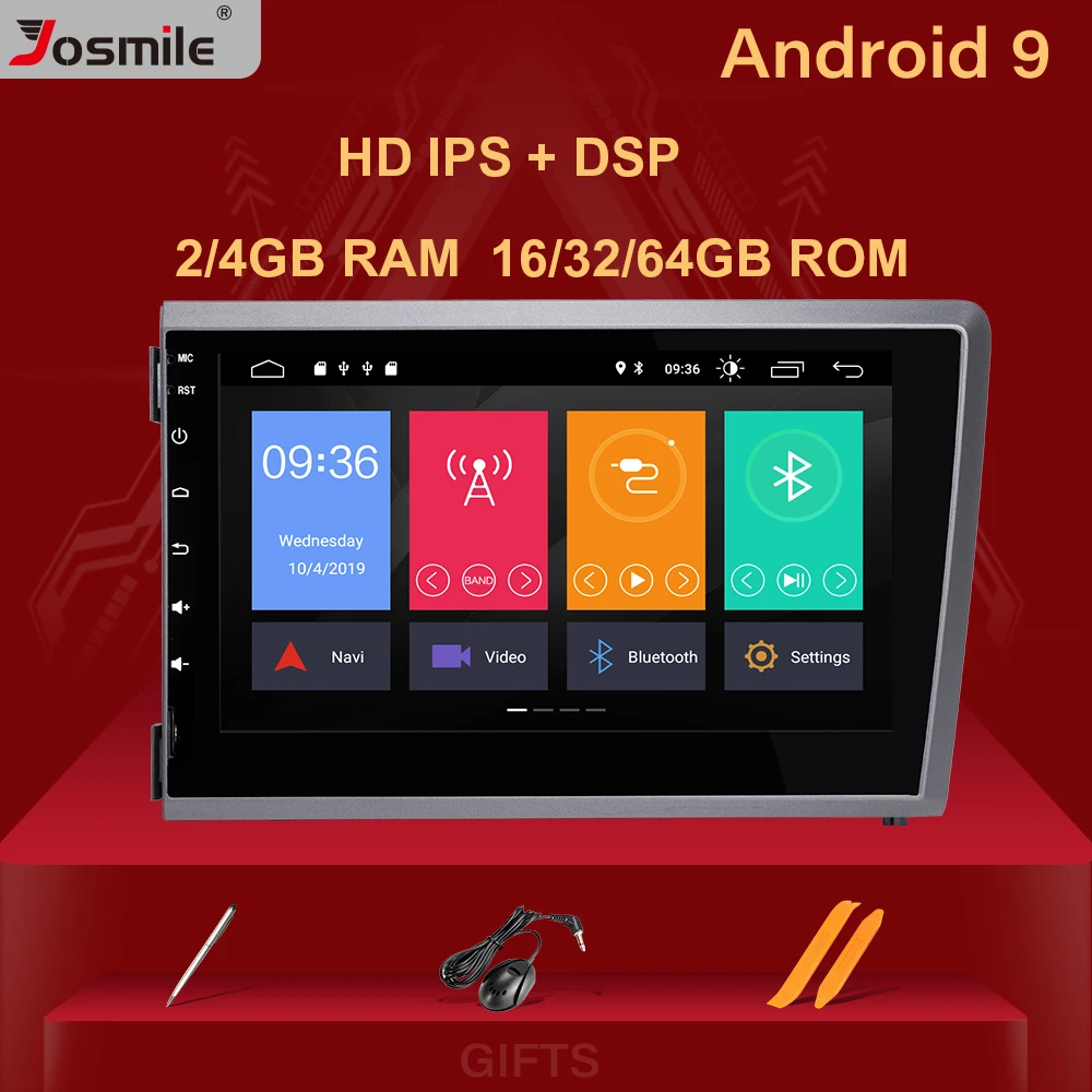 IPS DSP 4 ГБ 2 din Android 9 0 автомобильный мультимедийный плеер для VOLVO S60 V50 V70 XC70 2000 20012002 2003