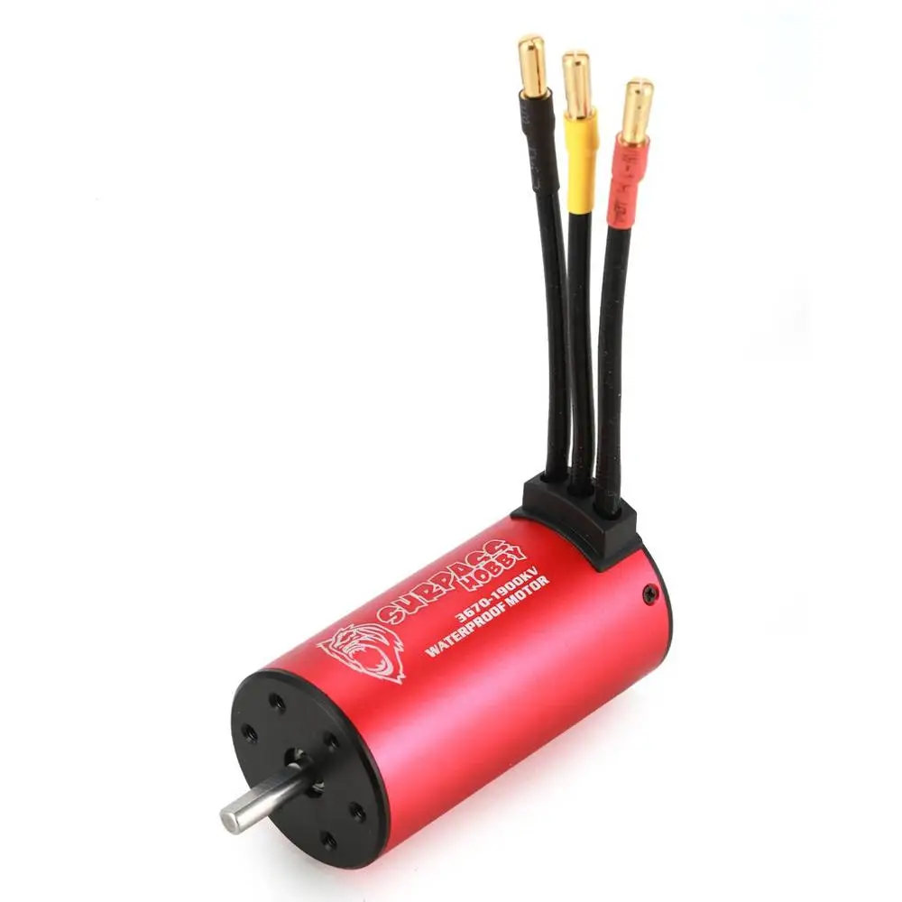 

SURPASSHOBBY KK 3670 1900KV Brushless Motor 2S for 1:8 RC Drift Racing Car Waterproof Sensorless Truck Part