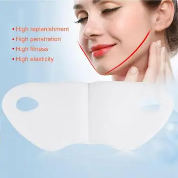 

Lifting Mask V Shape Face Slim Chin Check Neck Lift Peel-off Mask Paper Slimming Bandage Mask Lifting Firming Skin Care