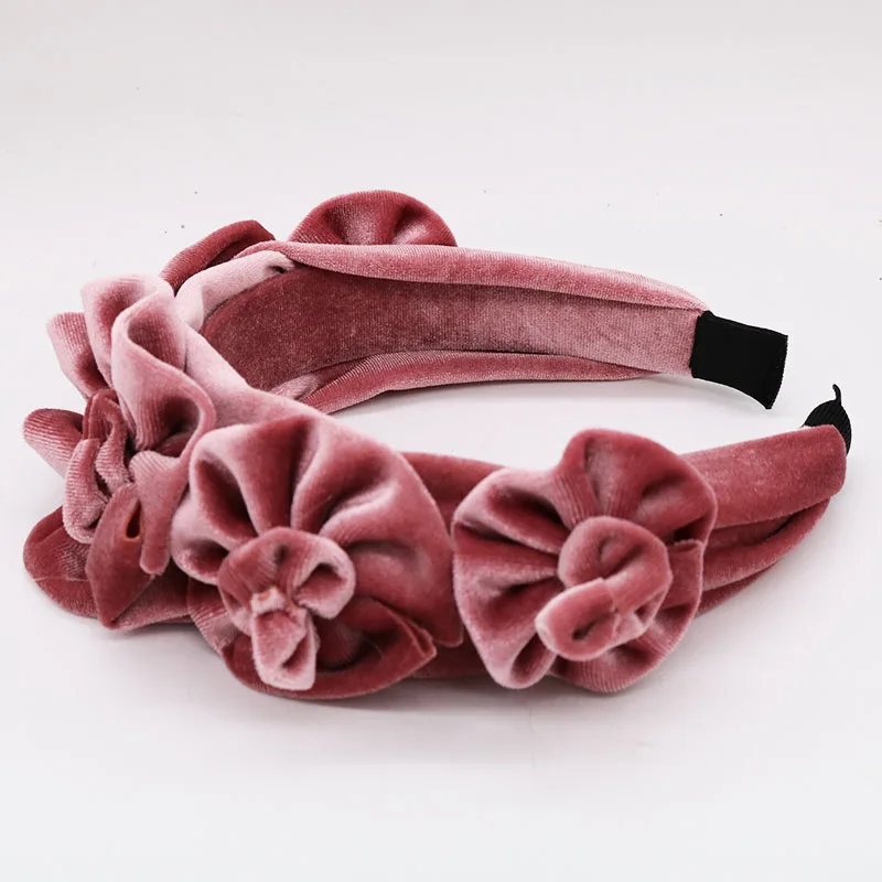 pink Модная Роскошная корона в стиле барокко с цветочным узором и двойными кристаллами, ювелирная Тиара для волос ручной работы, аксессуары для волос, головной убор для свадебной вечеринки - Окраска металла: pink