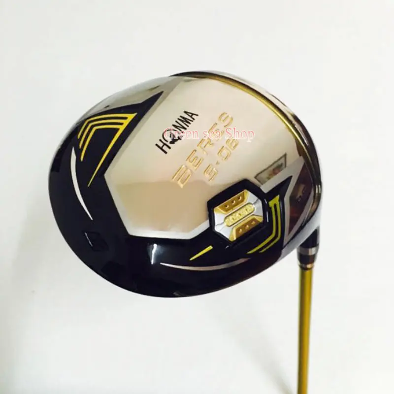 Новые мужские клюшки для гольфа водительские Honma S-06 3 Star Golf driver 9,5 или 10,5 Лофт графитовый Вал R S SR flex driver clubs