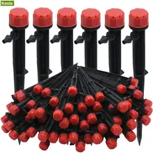 KESLA jardin arrosage goutte à goutte Irrigation réglable arroseur 360 degrés goutteur insertion au sol ajustement 4/7mm tuyau serres Yard(China)