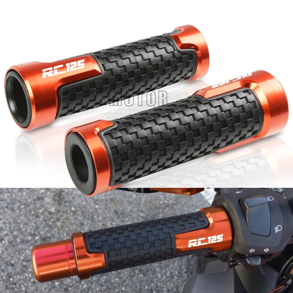 Для RC125 2014-2019 2015 2016 2017 2018 RC 125 мотоцикл 7/8 дюйма 22 мм алюминиевая противоскользящая