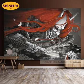 

New 5D DIY Diamond Painting "Samurai Ghost Undead" Full Drill Square Round Daimond Mosaic Diamant Embroidery Cross-stitch Deco