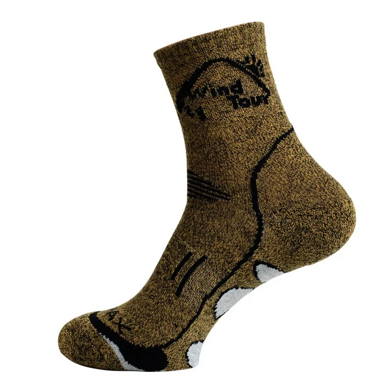 Носки для улицы, мужские носки для взрослых, удобные дышащие весенние и летние носки без пятки для мужчин и женщин, горные носки для бега - Цвет: J
