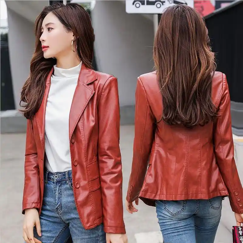 jaqueta de couro tamanho especial