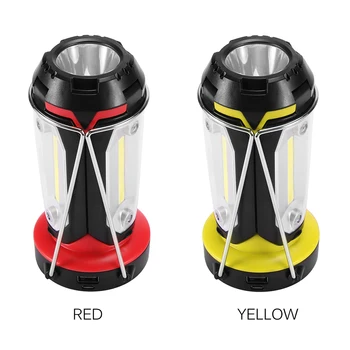 

1pc COB+XPE LED Rechargeable Work Light Emergency Lamp Hand Torch Outdoor Camping Tent Lantern USB Charging Portable Searchlight