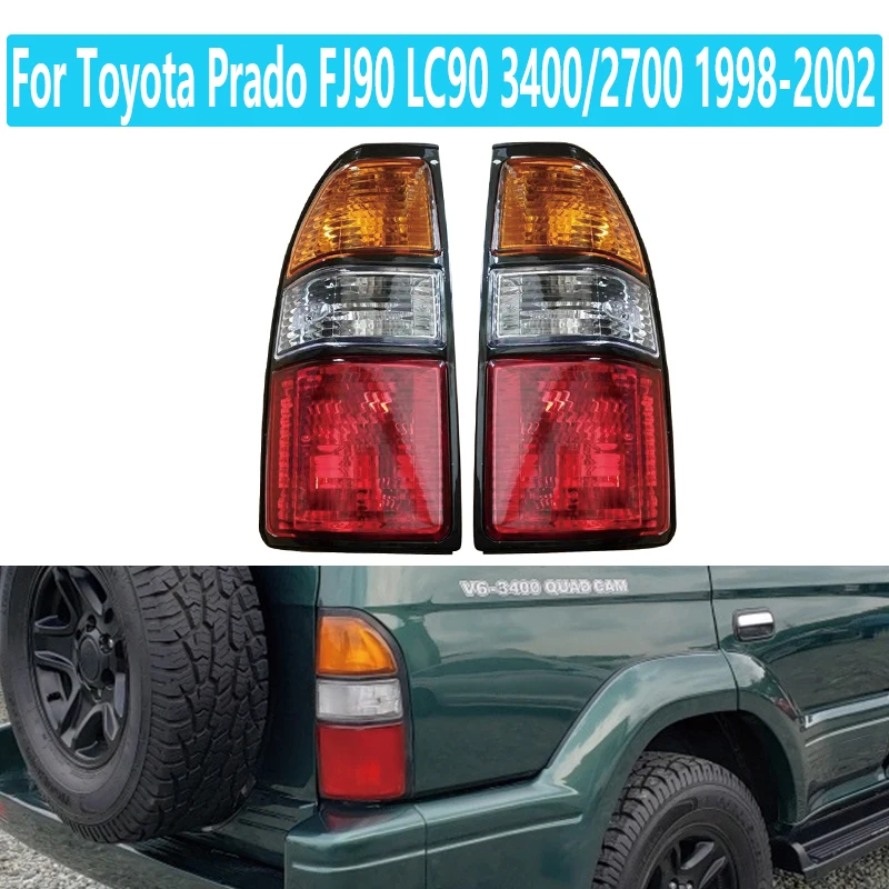 

Задний фонарь с абажуром для Toyota Prado FJ90 LC90 3400/2700 1998 1999 2020 2001 2002
