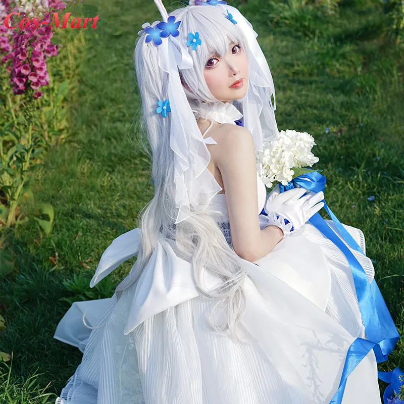 Game azur lane uss-ラフィーコスプレスーツ,白いウサギと約束の衣装 