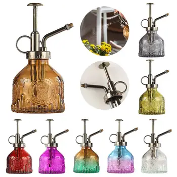 

1pc Plant Flower Glass Watering Pot Spray Bottle Garden Mister Sprayer Hairdressing Watering Pot Practical Garden Tool Dropship