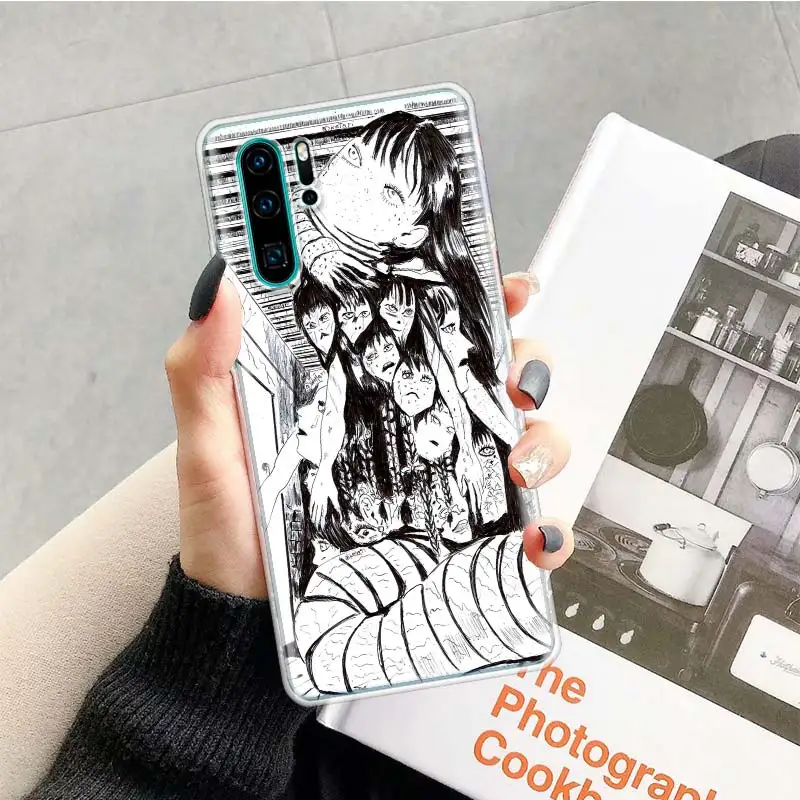 Чехол Junji Ito для тройников с ужасом для huawei P20 P30 P Smart Z Plus P10 mate 30 10 20 Lite Pro силиконовый чехол для телефона