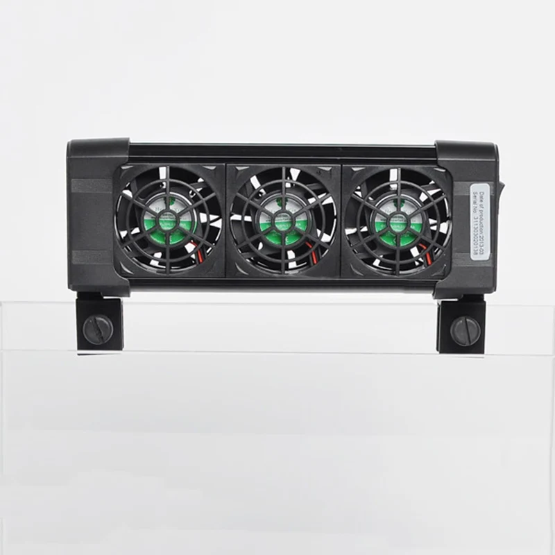 

2 3 4 5 6 Fans Chillers 240L Cooling Fan DC 12V Plastic+Stainless Steel Power Supply Aquarium Marine