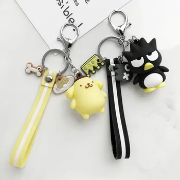

Cute Cartoon Kitten Cartoon Doll Keychain Couple Female Bag Key Ring Pendant Fashion Jewelry Creative Gifts