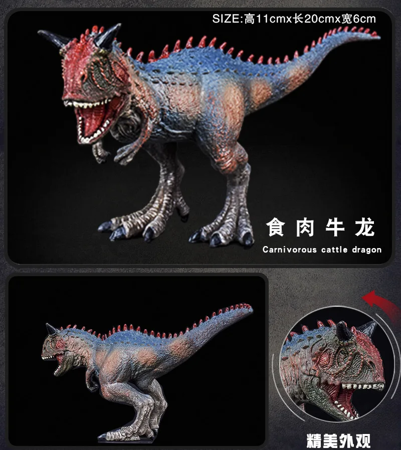 

Large Size Solid Simulated Dinosaur Models Toy-Plastic Dinosaur Model Food Beef Cattle Dragon Toy