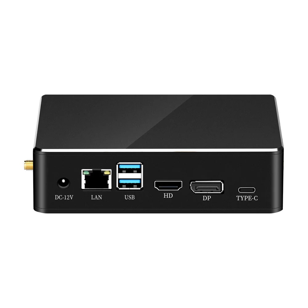  Mini PC 8th Gen Intel Core i7-8565U i5-8265U CPU 2*DDR4 M.2SSD HDMI DP 4K 60fps 6*USB Type-C WiFi W