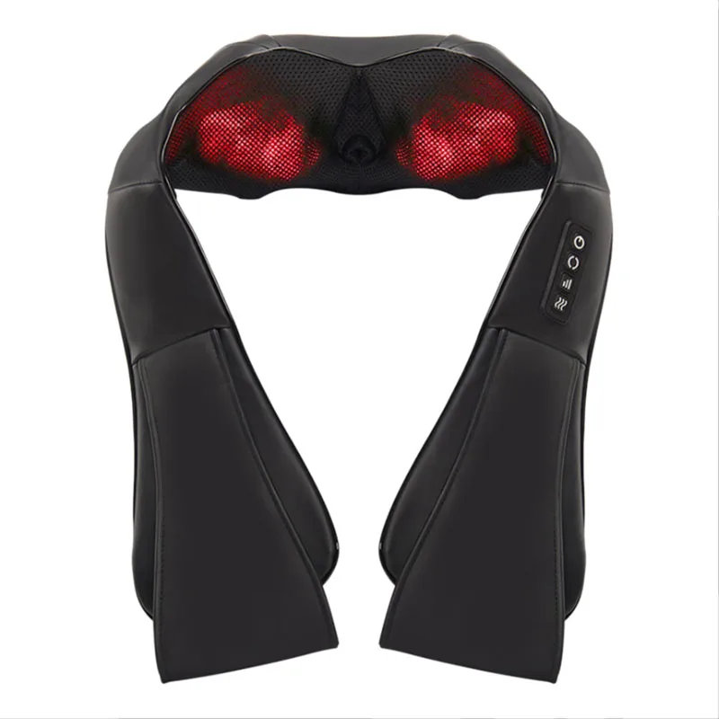 

Shiatsu Back and Neck Massager with Heat Deep Kneading Massage for Neck, Back, Shoulder, Foot and Legs, Use At Home, Car, Office