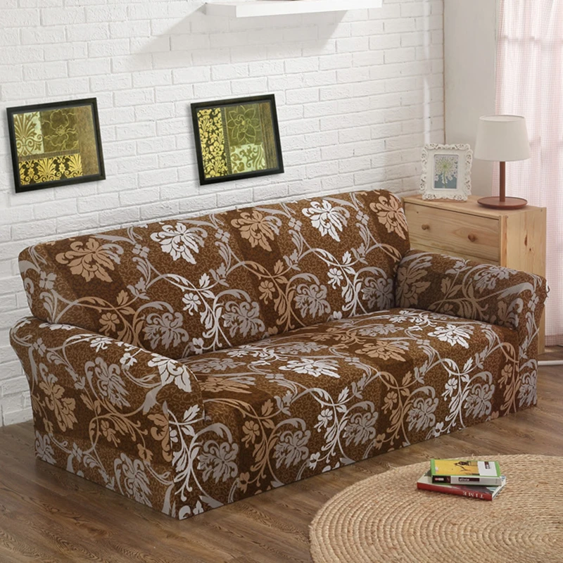 1/2/3/4 Seater Stretch Sofa Covers Couch Cover Elastic Slipcover Protector | Дом и сад